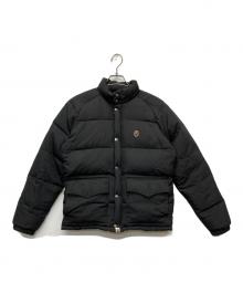A BATHING APE（アベイシングエイプ）の古着「ダウンジャケット/001GDG201007X」｜ブラック