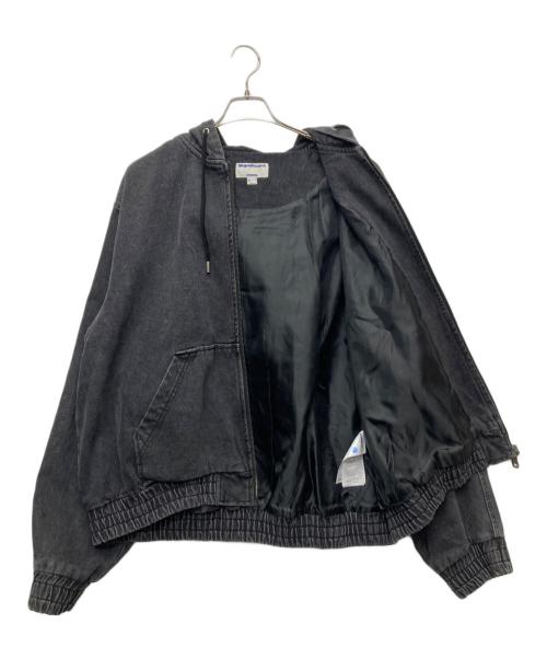 ADER error（アーダーエラー）ADER error (アーダーエラー) Sig; SV Tag hooded work jacket/	BN42FYJK0104BK ブラック サイズ:Lの古着・服飾アイテム