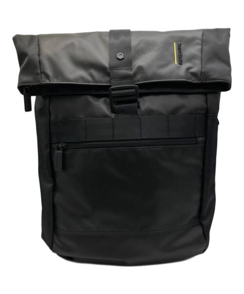 Samsonite（サムソナイト）Samsonite (サムソナイト) Rolltop Backpack ブラックの古着・服飾アイテム