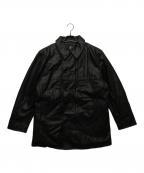 DRESS HIPPYドレスヒッピー）の古着「LC LEATHER COAT」｜ブラック