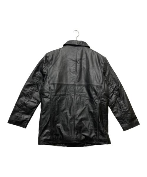 DRESS HIPPY（ドレスヒッピー）DRESS HIPPY (ドレスヒッピー) LC LEATHER COAT ブラック サイズ:XLの古着・服飾アイテム