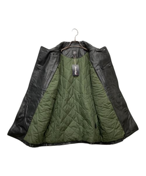 DRESS HIPPY（ドレスヒッピー）DRESS HIPPY (ドレスヒッピー) LC LEATHER COAT ブラック サイズ:XLの古着・服飾アイテム