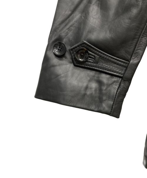 DRESS HIPPY（ドレスヒッピー）DRESS HIPPY (ドレスヒッピー) LC LEATHER COAT ブラック サイズ:XLの古着・服飾アイテム