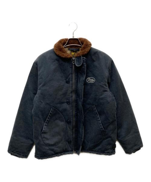 AT-DIRTY（アットダーティ）AT-DIRTY (アットダーティ) WARM DECK JACKET インディゴ サイズ:Ｌ 未使用品の古着・服飾アイテム