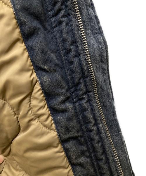 AT-DIRTY（アットダーティ）AT-DIRTY (アットダーティ) WARM DECK JACKET インディゴ サイズ:Ｌ 未使用品の古着・服飾アイテム