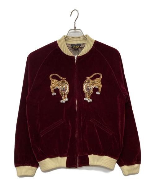 DRESS HIPPY（ドレスヒッピー）DRESS HIPPY (ドレスヒッピー) “TIGER” SOUVENIR JACKET レッド サイズ:S 未使用品の古着・服飾アイテム