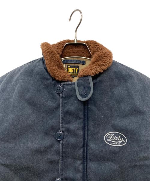 AT-DIRTY（アットダーティ）AT-DIRTY (アットダーティ) WARM DECK JACKET ネイビー サイズ:S 未使用品の古着・服飾アイテム