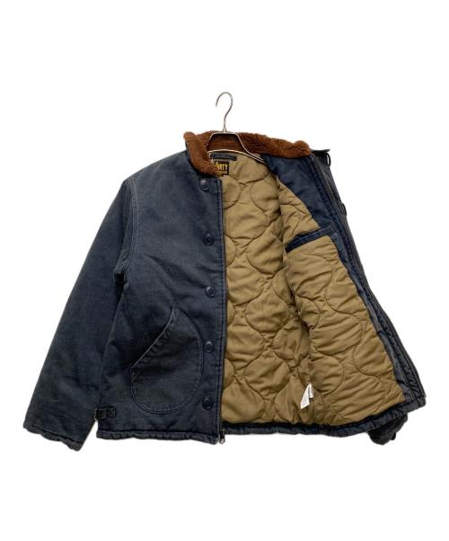 AT-DIRTY（アットダーティ）AT-DIRTY (アットダーティ) WARM DECK JACKET ネイビー サイズ:S 未使用品の古着・服飾アイテム
