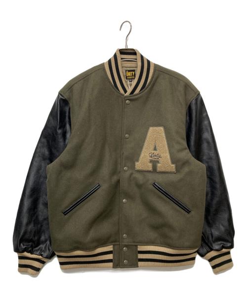 AT-DIRTY（アットダーティ）AT-DIRTY (アットダーティ) ATD- AWARD JACKET オリーブ サイズ:XL 未使用品の古着・服飾アイテム