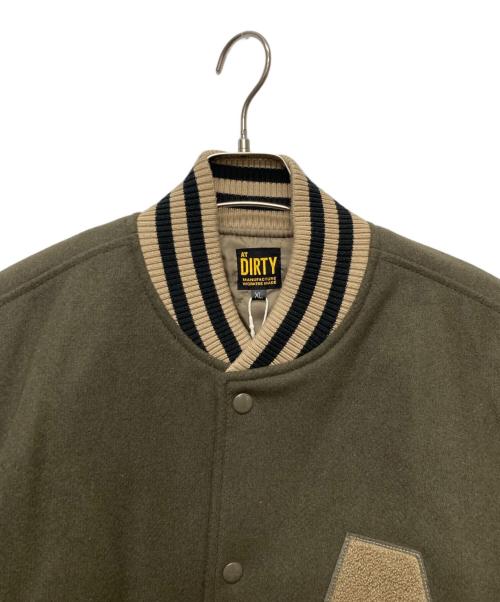 AT-DIRTY（アットダーティ）AT-DIRTY (アットダーティ) ATD- AWARD JACKET オリーブ サイズ:XL 未使用品の古着・服飾アイテム