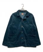 AT-DIRTYアットダーティ）の古着「WORKERS JACKET CORDUROY」｜グリーン