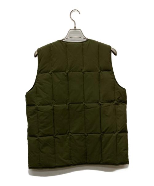 AT-DIRTY（アットダーティ）AT-DIRTY (アットダーティ) ATD-ARMOR DOWN VEST オリーブ サイズ:Ｍ 未使用品の古着・服飾アイテム