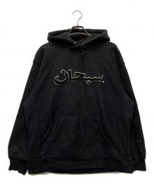 SUPREME（シュプリーム）の古着「Arabic Logo Hooded Sweatshirt」｜ブラック