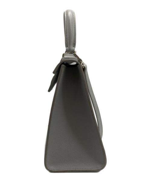 CARBOTTI（カルボッティ）CARBOTTI (カルボッティ) ELANA 2WAYショルダーバッグ グレーの古着・服飾アイテム