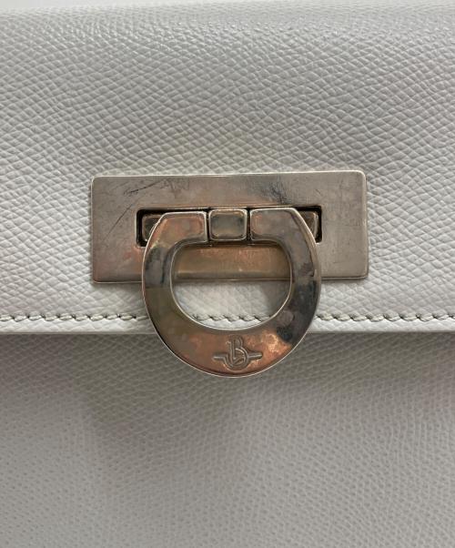 CARBOTTI（カルボッティ）CARBOTTI (カルボッティ) ELANA 2WAYショルダーバッグ グレーの古着・服飾アイテム