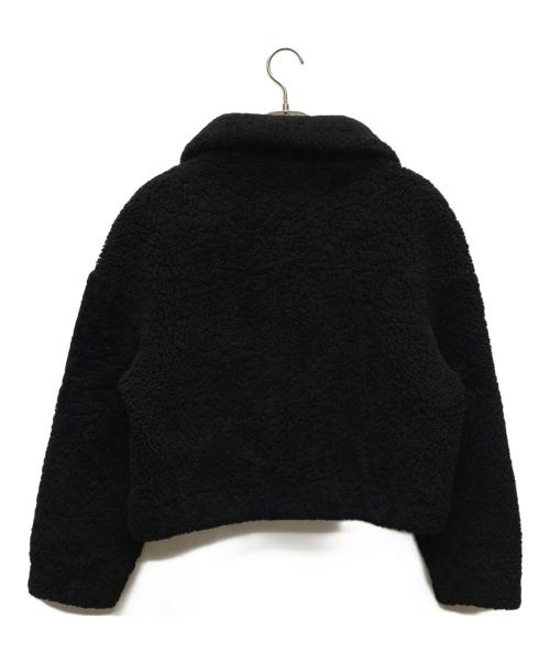 H BRAND（エイチブランド）H BRAND (エイチブランド) ムートンショートブルゾン/3010400078 ブラック サイズ:Ｍの古着・服飾アイテム