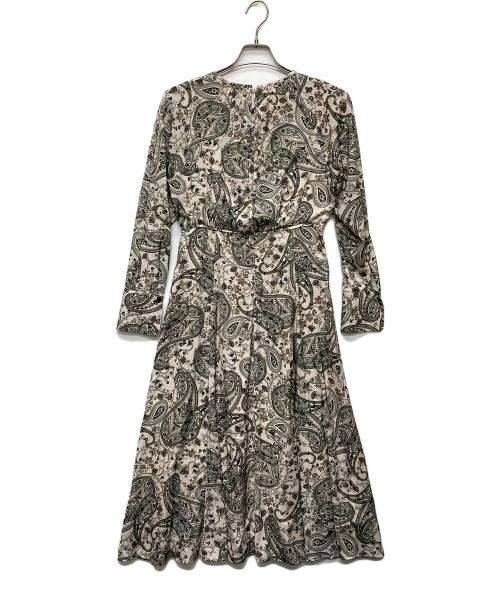 ANAYI（アナイ）ANAYI (アナイ) ペイズリーロングワンピース/102027-14-600 グリーン サイズ:36の古着・服飾アイテム