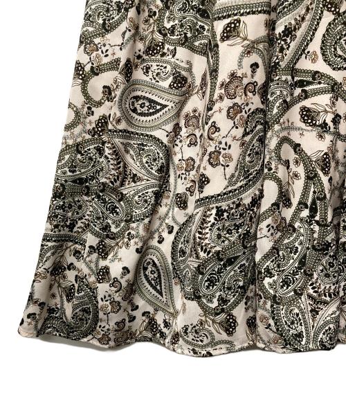 ANAYI（アナイ）ANAYI (アナイ) ペイズリーロングワンピース/102027-14-600 グリーン サイズ:36の古着・服飾アイテム