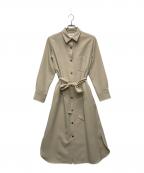 SOEJUソージュ）の古着「ソフトオックスシャツワンピース/S-00-OP-030」｜アイボリー