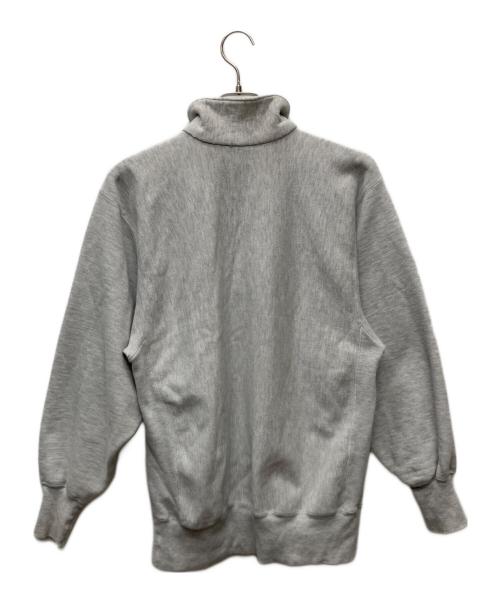 Champion REVERSE WEAVE（チャンピオン リバース ウィーブ）Champion REVERSE WEAVE (チャンピオン リバース ウィーブ) 襟付きハーフスナップスウェット グレー サイズ:XLの古着・服飾アイテム