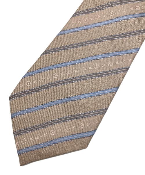 LOUIS VUITTON（ルイ ヴィトン）LOUIS VUITTON (ルイ ヴィトン) シルクネクタイ ブラウン サイズ:-の古着・服飾アイテム