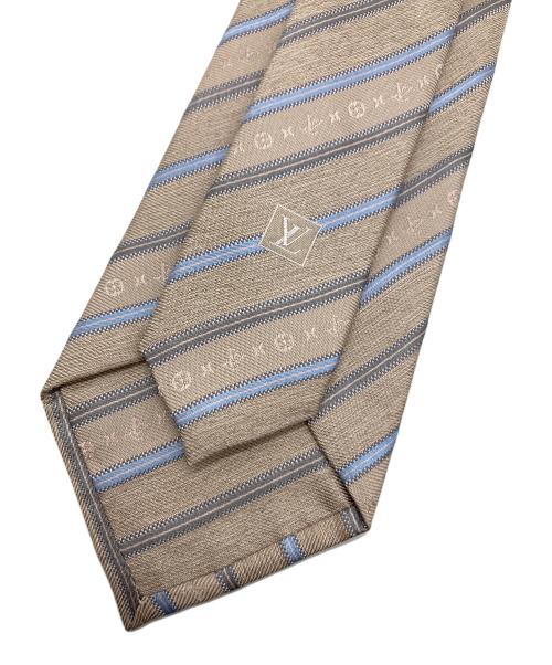 LOUIS VUITTON（ルイ ヴィトン）LOUIS VUITTON (ルイ ヴィトン) シルクネクタイ ブラウン サイズ:-の古着・服飾アイテム