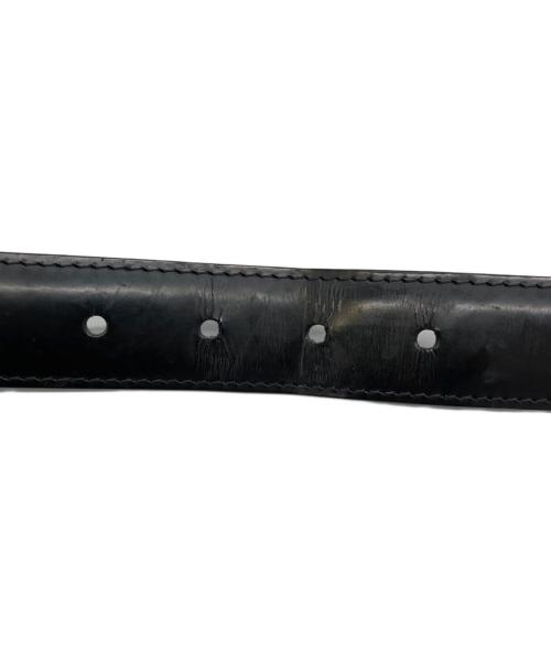 LOUIS VUITTON（ルイ ヴィトン）LOUIS VUITTON (ルイ ヴィトン) サンチュール・ミラージュ/レザーベルト/M9831 ブラックの古着・服飾アイテム