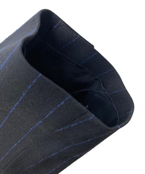 THE SHINZONE（ザ シンゾーン）THE SHINZONE (ザ シンゾーン) DOUBLE BREASTED PINSTRIPE JACKET/	24AMSJK04 ネイビー サイズ:34の古着・服飾アイテム