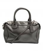 COACHコーチ）の古着「2WAYショルダーバッグ/F36624」｜シルバー