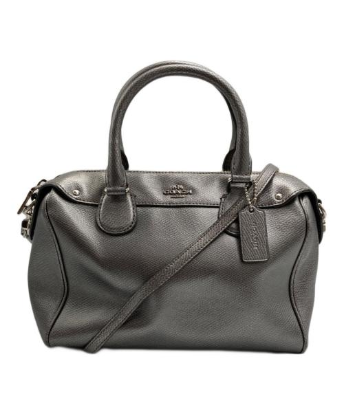 COACH（コーチ）COACH (コーチ) 2WAYショルダーバッグ/F36624 シルバーの古着・服飾アイテム