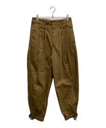 refomed（リフォメッド）の古着「KATSURAGI DENIM/RE23SS-PT02」｜ベージュ