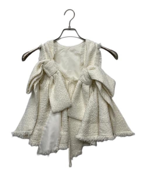 Gypsohila（ジプソフィア）Gypsohila (ジプソフィア) Twinkle Tops White/GPS-545A アイボリー サイズ:Fの古着・服飾アイテム