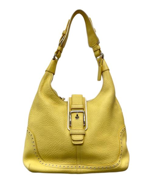 COACH（コーチ）COACH (コーチ) ハンプトンズショルダーバッグ/5054 イエローの古着・服飾アイテム