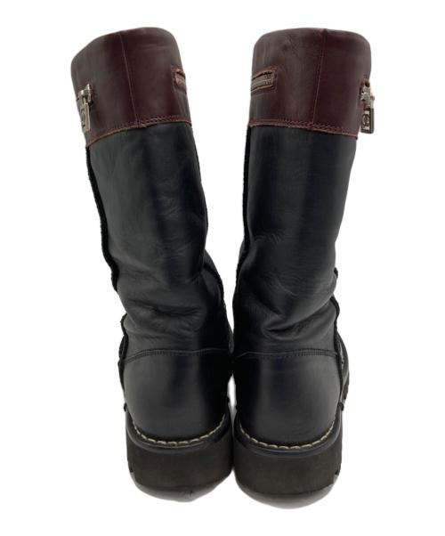 CHANEL（シャネル）CHANEL (シャネル) ココマークレザーブーツ/G26537 ブラック サイズ:36の古着・服飾アイテム