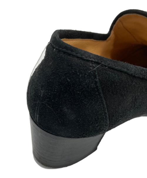 HERMES（エルメス）HERMES (エルメス) コンスタンス Hロゴヒールローファー ブラック サイズ:36の古着・服飾アイテム