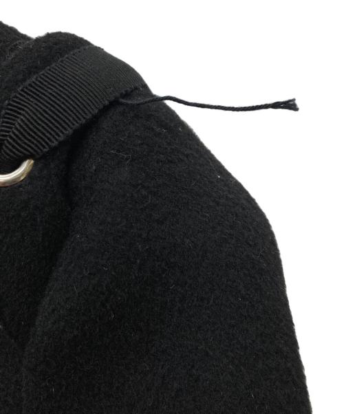 GUCCI（グッチ）GUCCI (グッチ) ウールダブルブレストコート/325072 ZGW07 ブラック サイズ:３６の古着・服飾アイテム