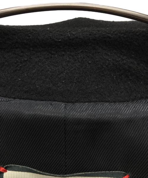 GUCCI（グッチ）GUCCI (グッチ) ウールダブルブレストコート/325072 ZGW07 ブラック サイズ:３６の古着・服飾アイテム