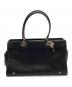 Christian Dior (クリスチャン ディオール) カナージュステッチ ハンドバッグ ブラック：40000円