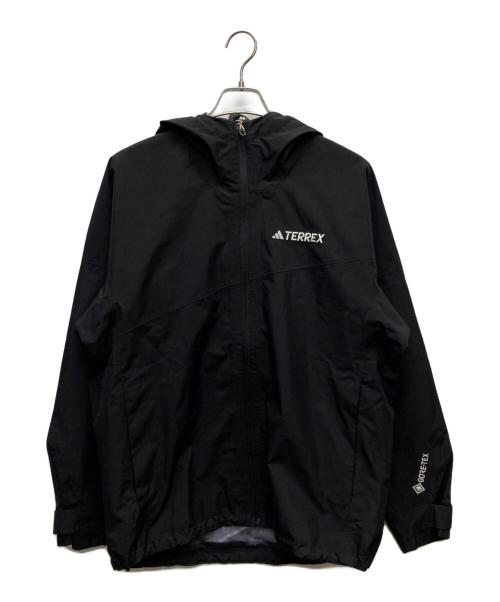 adidas（アディダス）adidas (アディダス) テレックス Xperior 2層構造 GORE-TEX パフォーマンスジャケット/JD8344 ブラック サイズ:ＸＬの古着・服飾アイテム