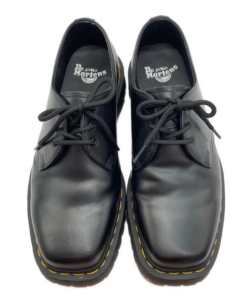 Dr.Martens（ドクターマーチン）Dr.Martens (ドクターマーチン) SQUARED 3ホール ブラック サイズ:UK8の古着・服飾アイテム