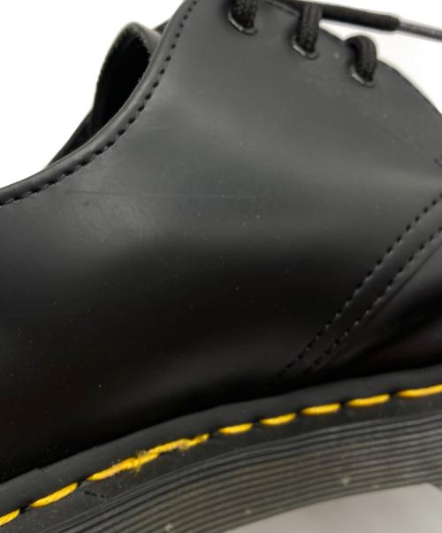 Dr.Martens（ドクターマーチン）Dr.Martens (ドクターマーチン) SQUARED 3ホール ブラック サイズ:UK8の古着・服飾アイテム
