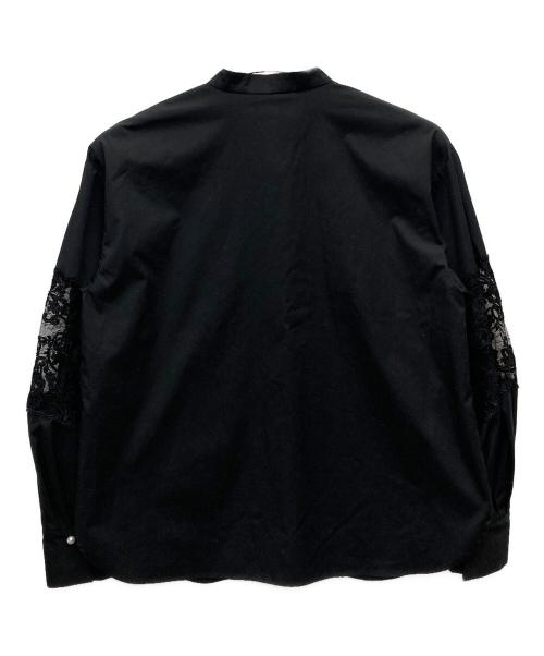 Loulou Willoughby（ルルウィルビー）Loulou Willoughby (ルルウィルビー) フラワーレースシャツ/212320-13-050-95-020 ブラック サイズ:2の古着・服飾アイテム