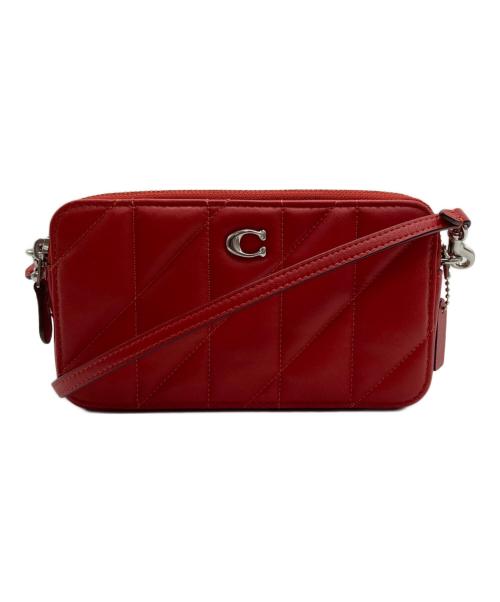COACH（コーチ）COACH (コーチ) キラ クロスボディピロー キルティング/CM531 レッドの古着・服飾アイテム