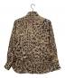 HERMES (エルメス) シルクレオパードシャツ ベージュ サイズ:38：30000円