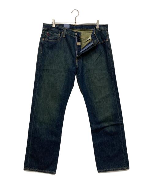 POLO RALPH LAUREN（ポロ・ラルフローレン）POLO RALPH LAUREN (ポロ・ラルフローレン) CLASSIC 867  デニムパンツ/15941 インディゴ サイズ:88.5cm (W35L30)の古着・服飾アイテム
