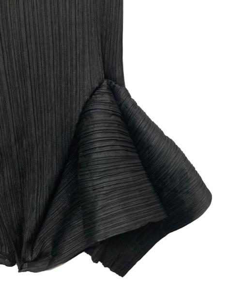 PLEATS PLEASE（プリーツプリーズ）PLEATS PLEASE (プリーツプリーズ) 変形プリーツスカート/PP61-JG561 ブラック サイズ:3の古着・服飾アイテム