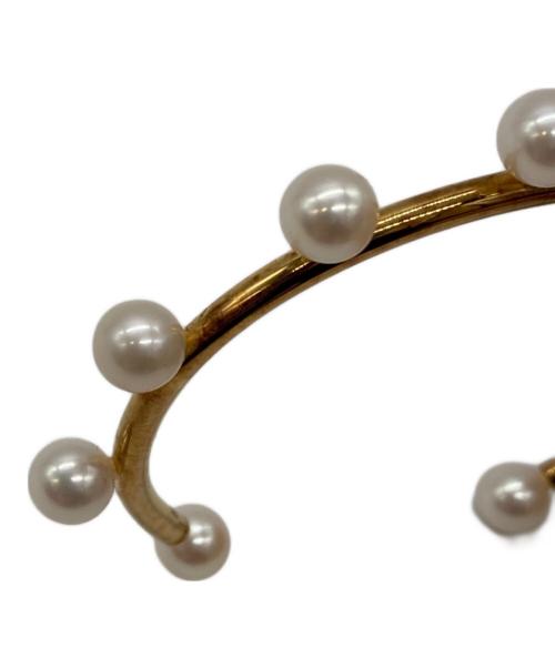 Bijou de M（ビジュードエム）Bijou de M (ビジュードエム) Dot pearl bangle ゴールド サイズ:Ｓの古着・服飾アイテム