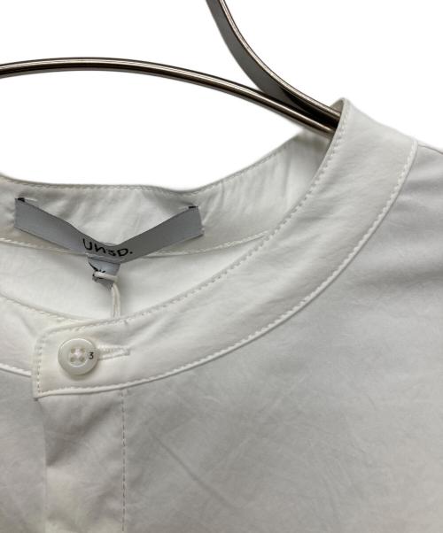 UN3D.（アンスリード）UN3D. (アンスリード) レイヤーパーツシャツ/522450400501-01 ホワイト サイズ:36の古着・服飾アイテム