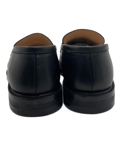 IRU（IRU）Iru (IRU) CLASSIC COIN LOAFER ブラック サイズ:271/2の古着・服飾アイテム