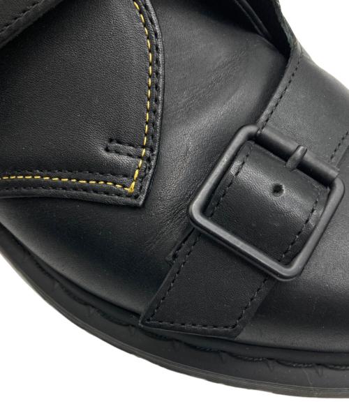 Dr.Martens（ドクターマーチン）Dr.Martens (ドクターマーチン) Yohji Yamamoto pour homme (ヨウジヤマモト プールオム) MONK STRAP YY ダブルモンクストラップシューズ/24947001 ブラック サイズ:UK9の古着・服飾アイテム